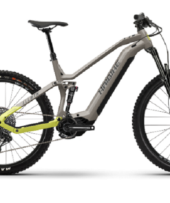 VTT Électrique Tout-Suspendu Haibike AllMtn 2 Sram SX Eagle 12V 720 Wh 29'' / 27.5'' Gris / Jaune 2022