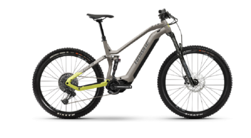 VTT Électrique Tout-Suspendu Haibike AllMtn 2 Sram SX Eagle 12V 720 Wh 29'' / 27.5'' Gris / Jaune 2022