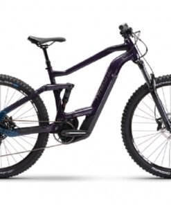 VTT Électrique Tout-Suspendu Haibike AllTrail 8 29 Sram SX Eagle 12V 625 Wh 29'' Violet Bleu Navy 2022