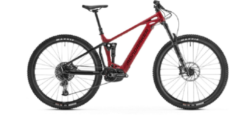 VTT Électrique Tout-Suspendu Mondraker Chaser 750 Sram SX Eagle 12V 750 Wh 29'' Rouge Noir 2022