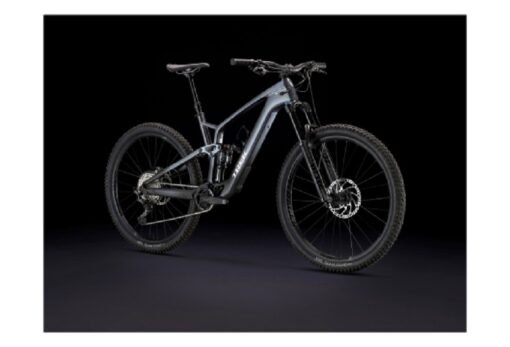 VTT Électrique Tout-Suspendu Trek Fuel EXe 9.7 Shimano SLX / XT 12V 360 Wh 29'' Gris Galactic / Noir 2023 – Image 3