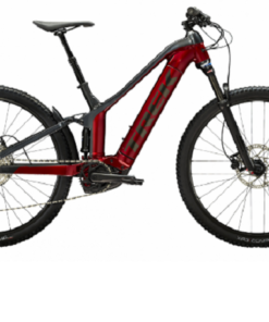 VTT Électrique Tout-Suspendu Trek Powerfly FS 4 500 Shimano Deore 10V 500Wh Crimson / Lithium Grey 2023