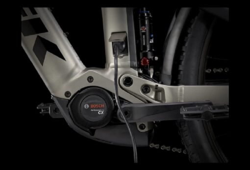 VTT Électrique Tout-Suspendu Trek Powerfly FS 4 Shimano Deore 10V 625Wh 29'' Gunmetal / Noir 2022 – Image 3