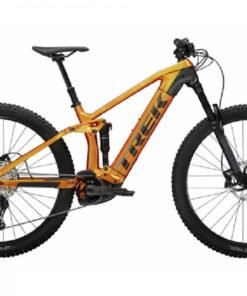 VTT Électrique Tout-Suspendu Trek Rail 9.5 Shimano Deore 12V 625 Wh 29'' Orange 2023