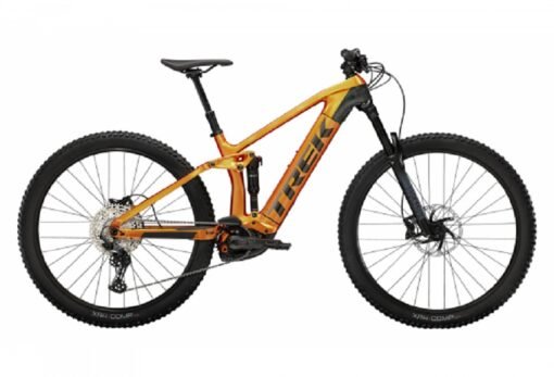 VTT Électrique Tout-Suspendu Trek Rail 9.5 Shimano Deore 12V 625 Wh 29'' Orange 2023