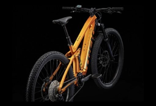 VTT Électrique Tout-Suspendu Trek Rail 9.5 Shimano Deore 12V 625 Wh 29'' Orange 2023 – Image 3