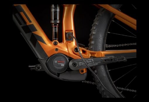 VTT Électrique Tout-Suspendu Trek Rail 9.5 Shimano Deore 12V 625 Wh 29'' Orange 2023 – Image 4