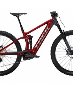 VTT ÉlectriqueTout-Suspendu Trek Rail 5 Shimano Deore 12V 500 Wh 29'' Rouge Crimson / Gris 2023