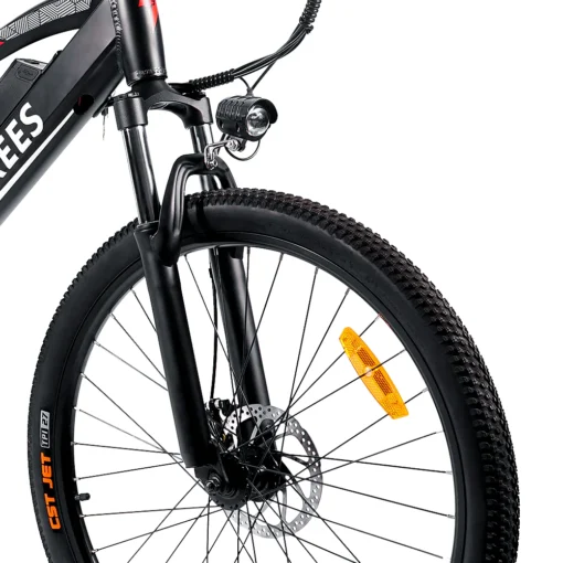 VTT électrique 26'' Fafrees F100 Vitesse max 33km/h 48V 11.6Ah Moteur 350W blanc – Image 4