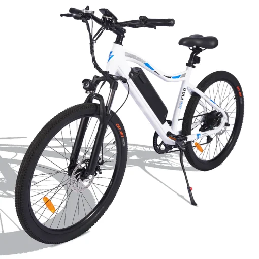 VTT électrique 26'' Fafrees F100 Vitesse max 33km/h 48V 11.6Ah Moteur 350W blanc – Image 11