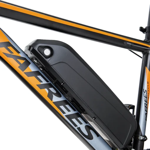 VTT électrique Fafrees Hailong One 250W 26" 10Ah 25km/h 90km Blanc rouge – Image 8