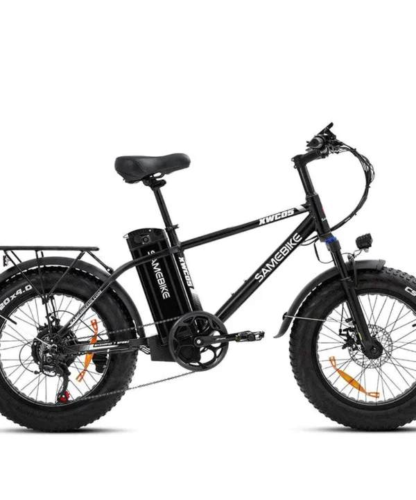 VTT électrique Fat Bike Samebike XWC05 750W 20'' 13Ah 25km/h 80km Blanc