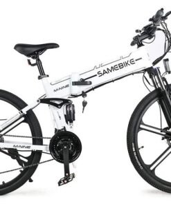 VTT électrique Samebike LO26-II 500W 26" 25km/h 70km Blanc