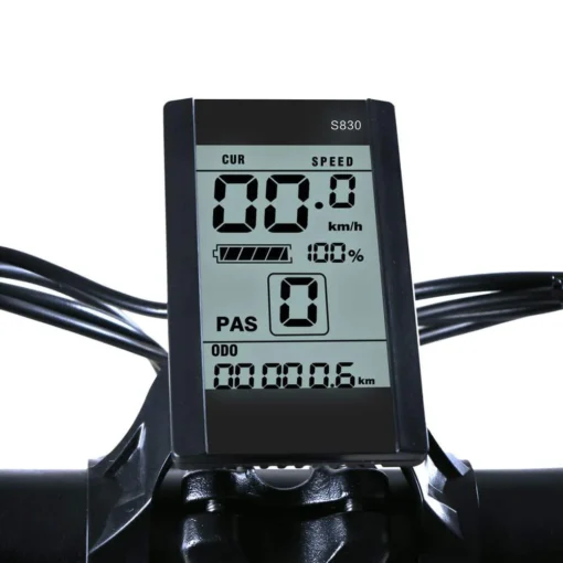 VTT électrique pliant Samebike XWLX09 500W 25km/h 80km Fat Bike Noir – Image 5