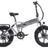 VTT électrique pliant Samebike XWLX09 500W 25km/h 80km Fat Bike gris