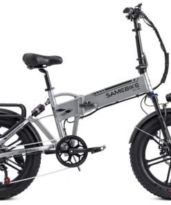 VTT électrique pliant Samebike XWLX09 500W 25km/h 80km Fat Bike gris