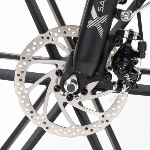 VTT électrique pliant Samebike XWLX09 500W 25km/h 80km Fat Bike Noir – Image 9