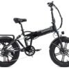VTT électrique pliant Samebike XWLX09 500W 25km/h 80km Fat Bike gris – Image 2