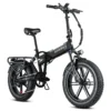 VTT électrique pliant Samebike XWLX09 500W 25km/h 80km Fat Bike gris – Image 4