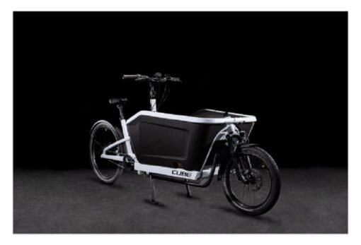 Vélo Cargo Électrique Cube Cargo Hybrid 500 Enviolo Cargo 500 Wh 20/27.5'' BLANC Flash 2022. – Image 3