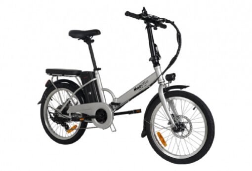 Vélo CityBike + 1 Batterie supplémentaire GRIS – Image 2