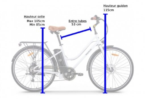 Vélo CityZen BLANC – Image 2