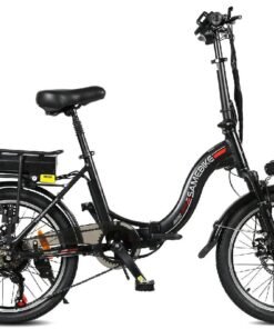 Vélo Électrique Pliable Samebike JG20 350W 20" 10Ah 25km/h 80km Noir