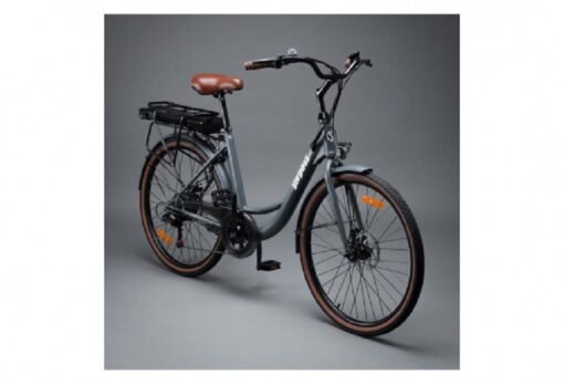 Vélo Electrique SURPASS 26'' Gris 6 Vitesses Batterie 10 Ah – Image 2
