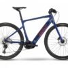 Vélo Fitness Électrique BMC Alpenchallenge AMP AL One Shimano Deore 11V 625 Wh 700 mm Bleu Ultramarine 2023