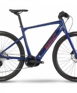 Vélo Fitness Électrique BMC Alpenchallenge AMP AL One Shimano Deore 11V 625 Wh 700 mm Bleu Ultramarine 2023