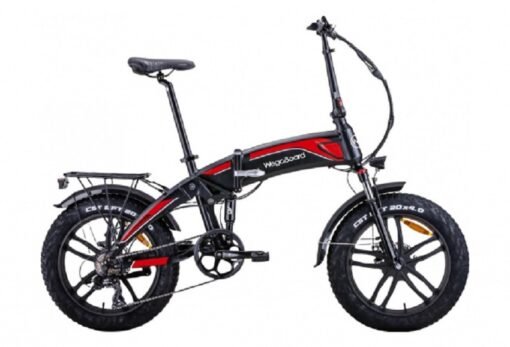 Vélo SuperBike Plus + 1 Batterie supplémentaire NOIR-ROUGE – Image 2