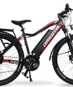 Vélo VTT électrique URBANBIKER Dakota FE (FULL EQUIPED) Rouge – Batterie 840 Wh Moteur 250W