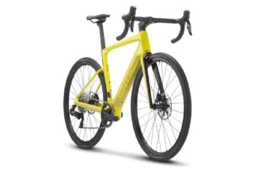 Vélo de Route Électrique BMC Roadmachine 01 AMP X Two Sram Rival XPLR eTap AXS 12V 360 Wh 700 mm Jaune Lime 2023 – Image 3