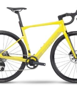 Vélo de Route Électrique BMC Roadmachine 01 AMP X Two Sram Rival XPLR eTap AXS 12V 360 Wh 700 mm Jaune Lime 2023