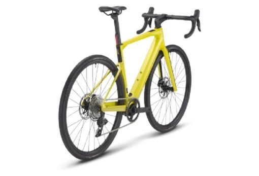 Vélo de Route Électrique BMC Roadmachine 01 AMP X Two Sram Rival XPLR eTap AXS 12V 360 Wh 700 mm Jaune Lime 2023 – Image 2