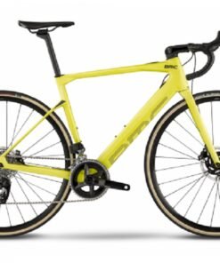 Vélo de Route Électrique BMC Roadmachine AMP Two Sram Rival eTap AXS 12V 350 Wh 700 mm Jaune Lime 2023