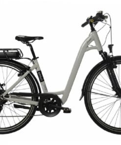 Vélo de Ville Électrique Bicyklet Louison Shimano Tourney 6V 400 Wh 700 mm Gris