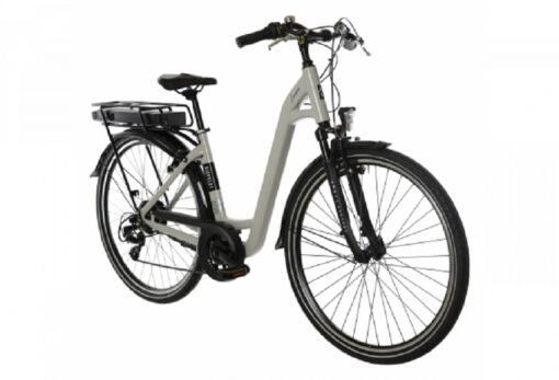 Vélo de Ville Électrique Bicyklet Louison Shimano Tourney 6V 400 Wh 700 mm Gris – Image 2