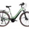 Vélo de Ville Électrique Bicyklet Victoire Shimano Alivio 9V 400 Wh 700 mm Vert Wood