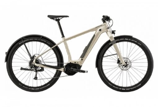 Vélo de Ville Electrique Cannondale Canvas Neo 2 Shimano Alivio/Altus 9V 500 Wh 29'' Beige Champagne
