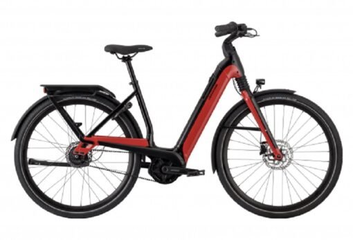 Vélo de Ville Électrique Cannondale Mavaro Neo 4 Shimano Nexus 8V Courroie 625 Wh 700 mm Rouge Rally