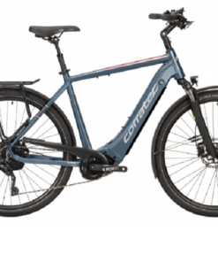 Vélo de Ville Électrique Corratec E-Power Trekking P6 LTD Gent Shimano Deore 10V 625 Wh 28'' Bleu / Gris 2022