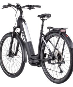 Vélo de Ville Électrique Cube Kathmandu Hybrid EXC 750 Easy Entry Shimano Deore 12V 750 Wh 700 mm Noir 2022 – Image 3