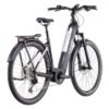 Vélo de Ville Électrique Cube Kathmandu Hybrid EXC 750 Easy Entry Shimano Deore 12V 750 Wh 700 mm Noir 2022 – Image 2