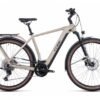 Vélo de Ville Électrique Cube Kathmandu Hybrid Pro 625 Shimano Deore 11V 625 Wh 700 mm Beige Desert 2022