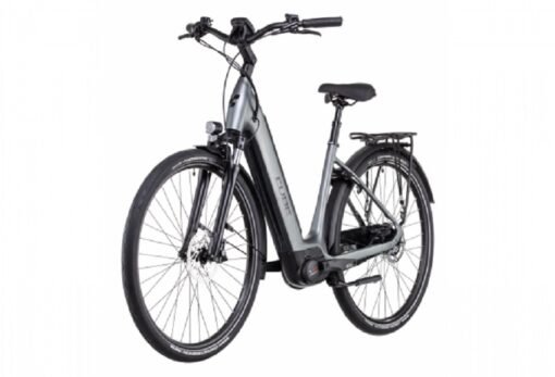 Vélo de Ville Électrique Cube Supreme RT Hybrid Pro 625 Easy Entry Shimano Nexus 8V 625 Wh 700 mm Gris Flash 2022 – Image 3
