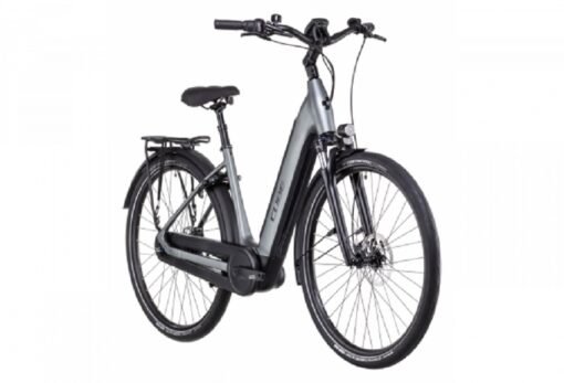 Vélo de Ville Électrique Cube Supreme RT Hybrid Pro 625 Easy Entry Shimano Nexus 8V 625 Wh 700 mm Gris Flash 2022 – Image 2