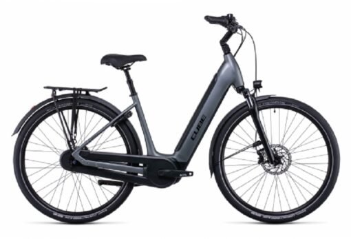 Vélo de Ville Électrique Cube Supreme RT Hybrid Pro 625 Easy Entry Shimano Nexus 8V 625 Wh 700 mm Gris Flash 2022