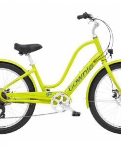 Vélo de Ville Électrique Electra Townie Go! 7D EQ Wave Shimano Tourney 7V 250 Wh 26'' Citron 2023