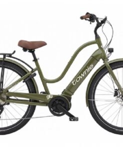 Vélo de Ville Electrique Electra Townie Path Go 10D EQ Step-Thru 27.5' 500Wh Shimano Deore 10V Vert 2021